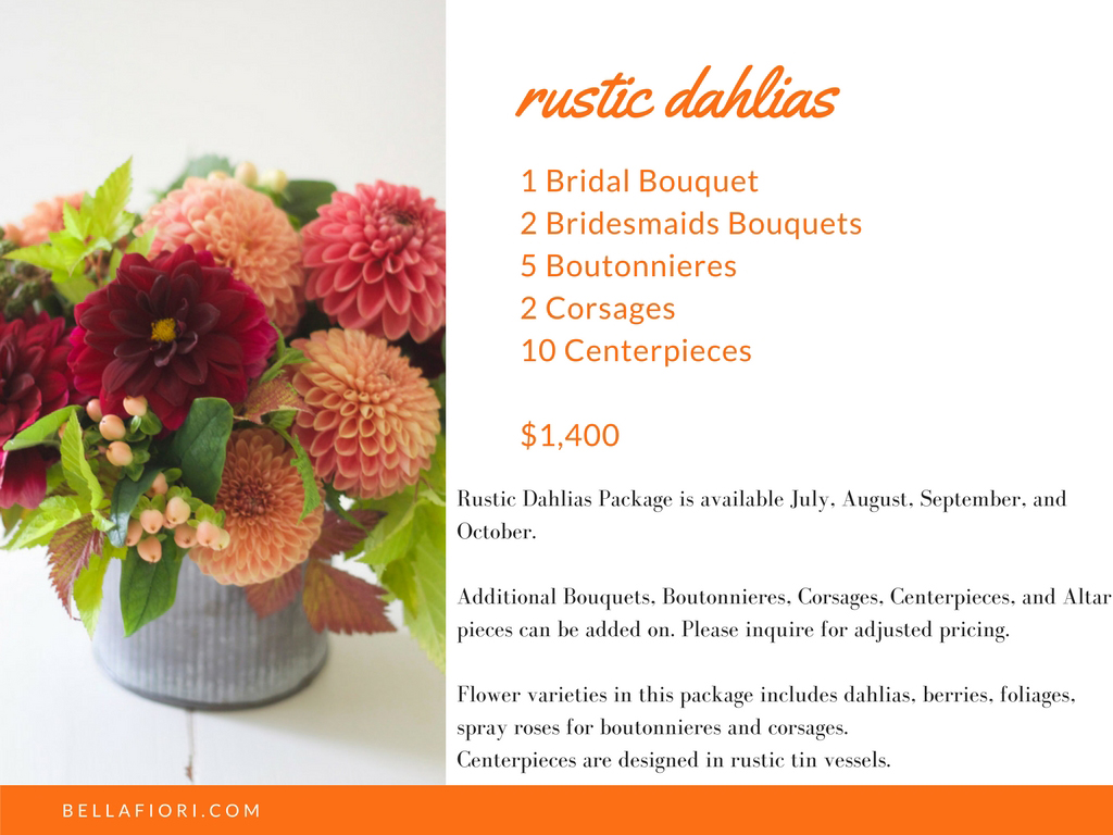 Bella Fiori Wedding Flowers Seattle Washington 3